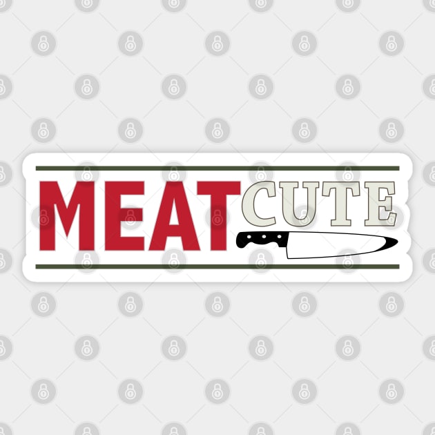 iZombie Meat Cute 2 Sticker by katietedesco